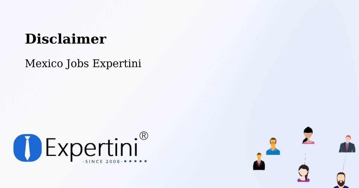 Disclaimer – Concá - Mexico Jobs Expertini