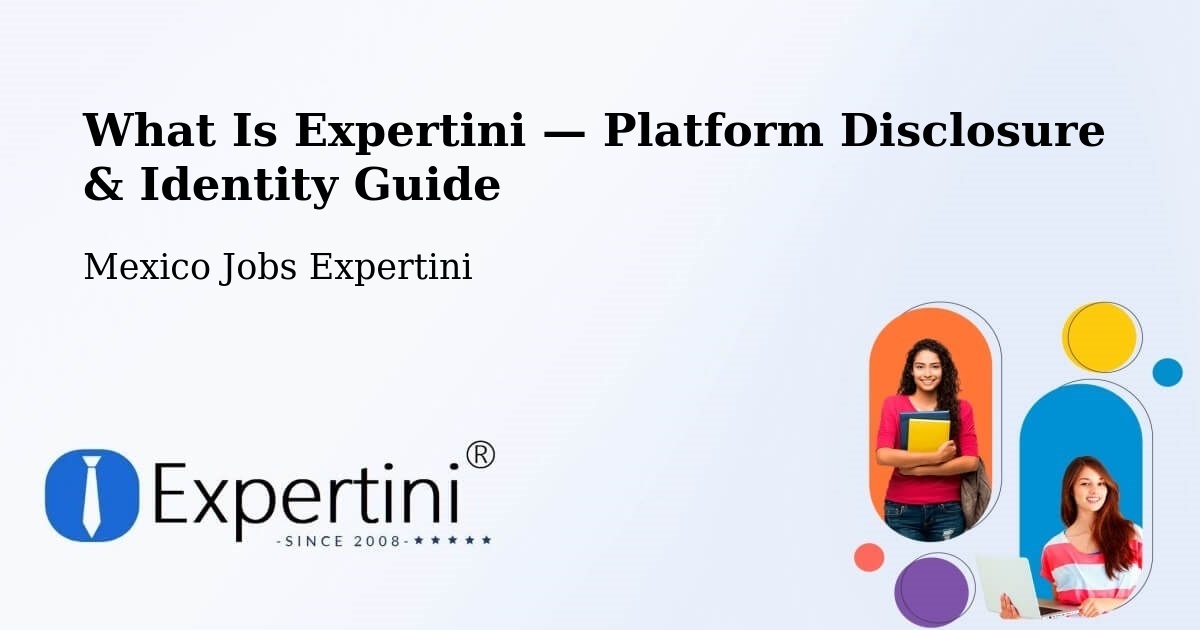 What Is Expertini — Platform Disclosure & Identity Guide – Concá